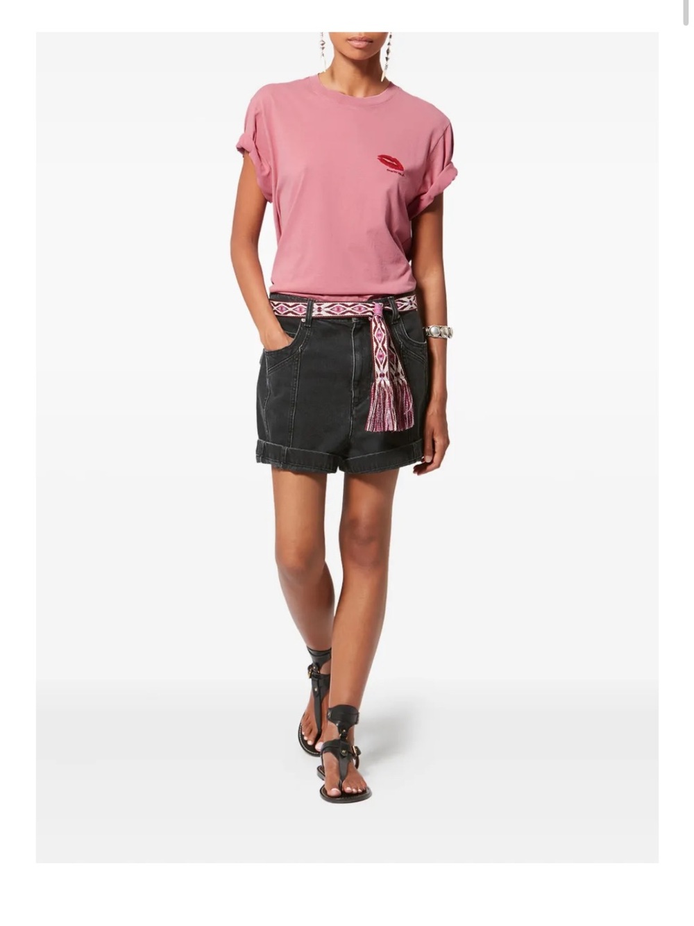 NWOT Isabel Marant ZEWEL LIPS GRAPHIC T SHIRT Size S